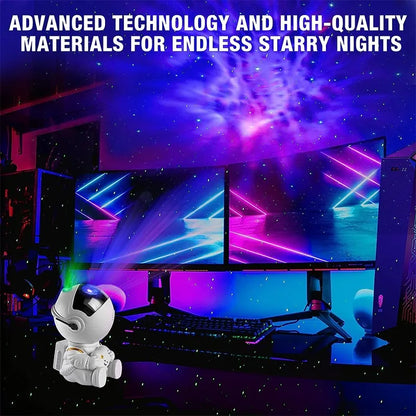 Galaxy Star Projector LED Night Light Starry Sky Astronaut Projectors Lamp For Decorations Bedroom Home Decorative