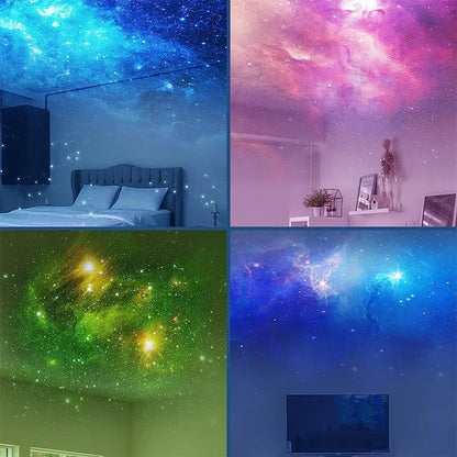 Galaxy Star Projector LED Night Light Starry Sky Astronaut Projectors Lamp For Decorations Bedroom Home Decorative